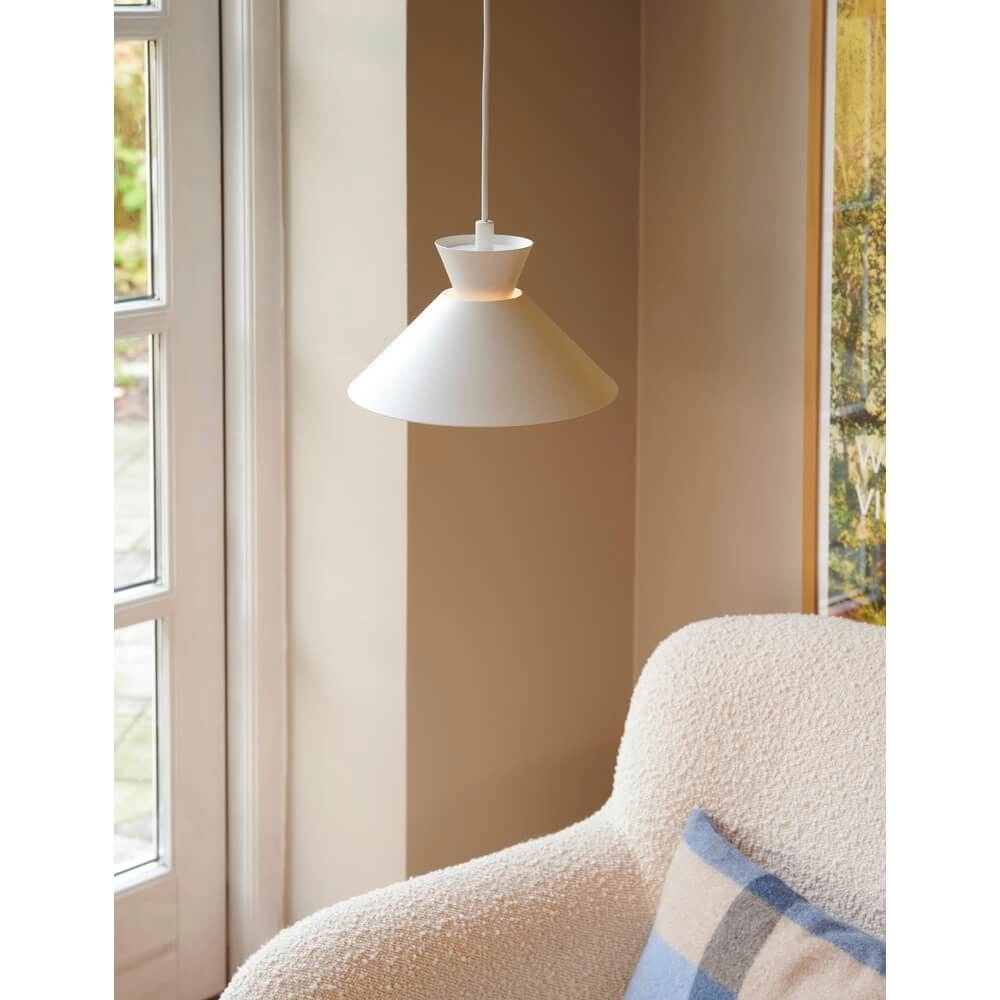 Strakke hanglamp Dial wit Ø 25cm Nordlux 5704924011979