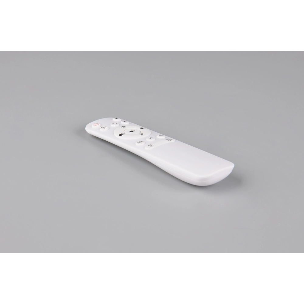 Witte ventilator Flen met houten bladen Ø 108cm Trio 4017807689297