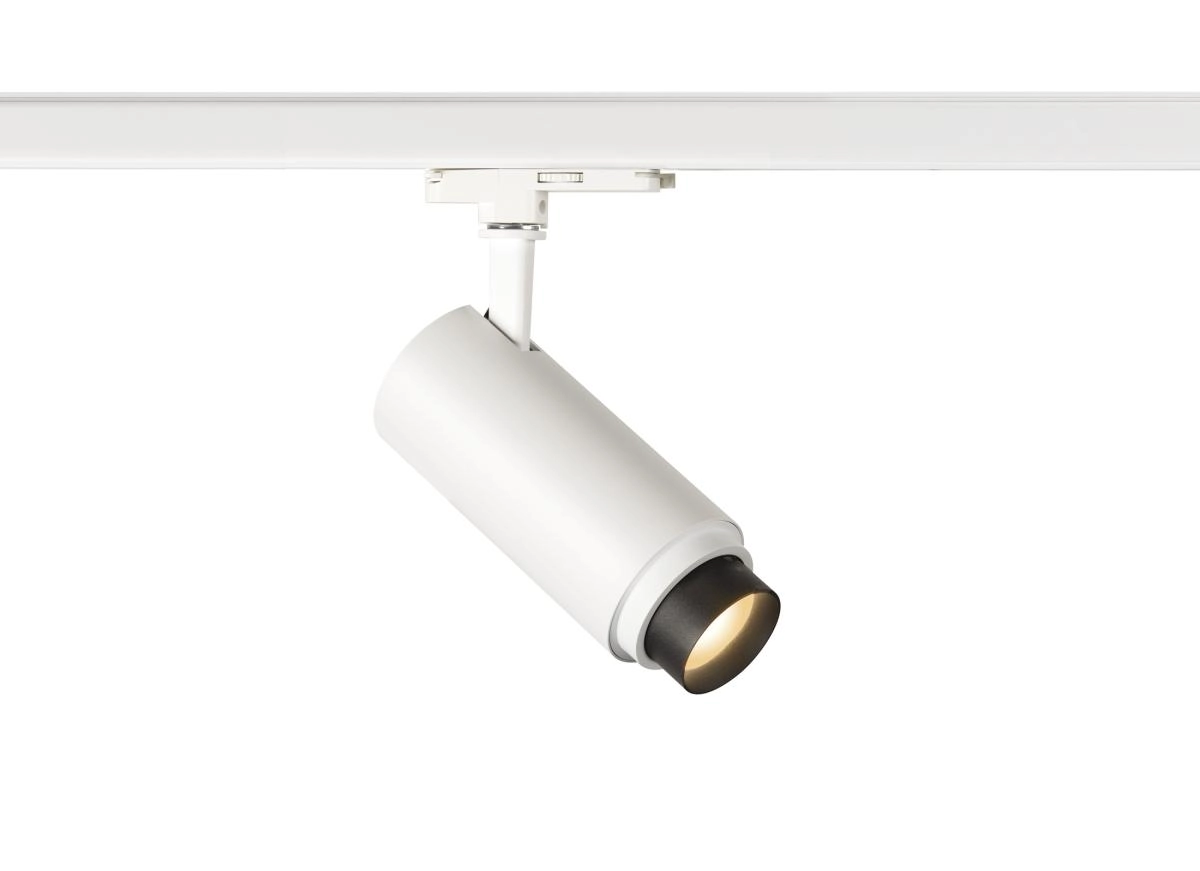 Railspot 3-fase Numinos Zoom M Dali wit/zwart 3000K - 15gr