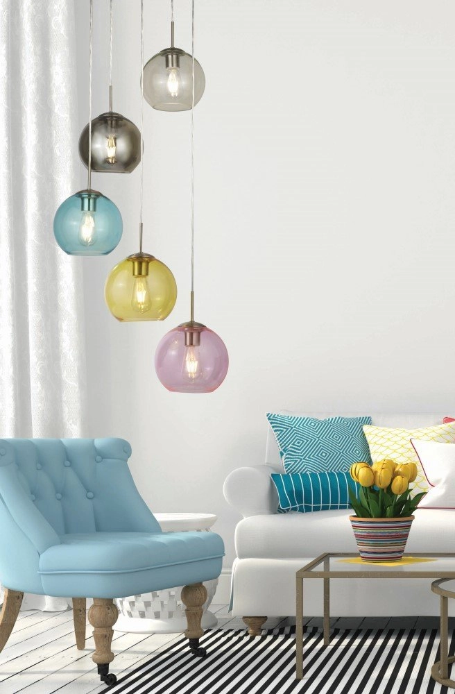 Vide hanglamp Mardi Gras curiosa Searchlight 5053423138060