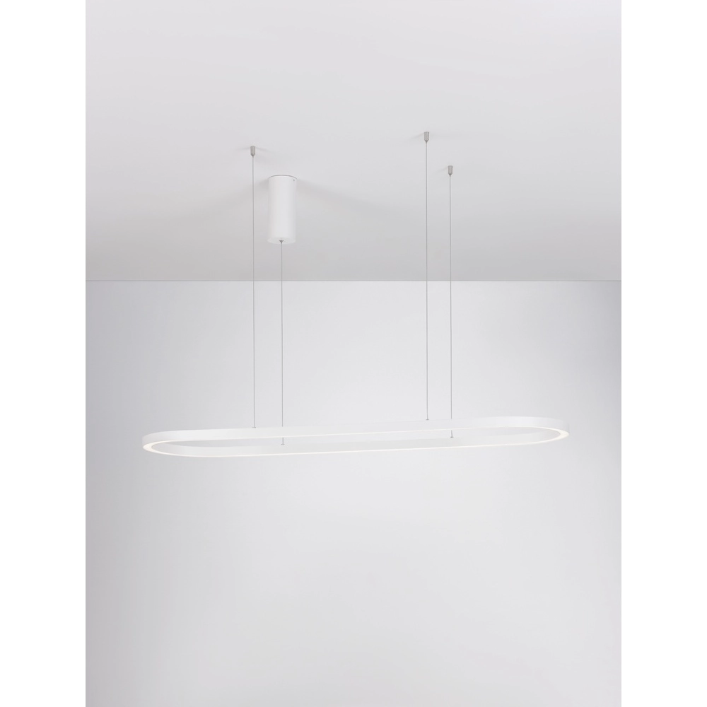 Ovale hanglamp Cuppe wit Lyora 5212017438508
