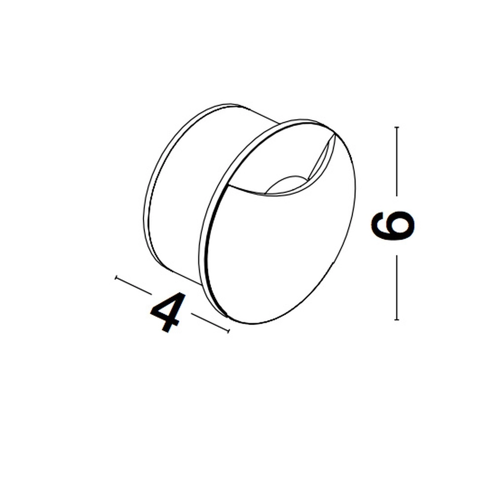 Strakke wandlamp Joya enkel Lyora 5212017428141