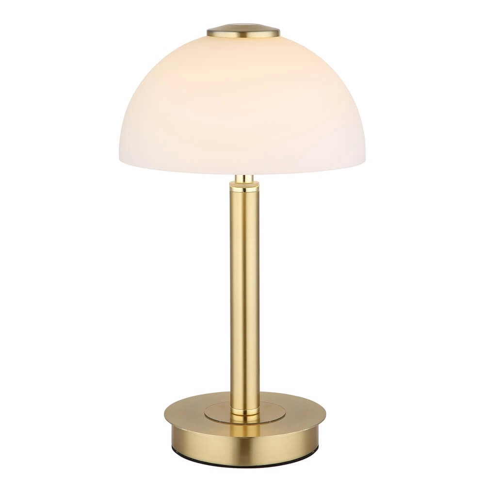 Tafellamp Uldin goud met wit glas Globo 9007371465729