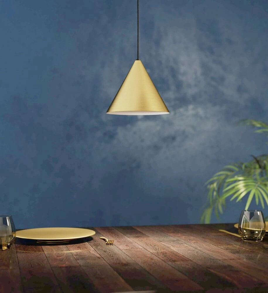 Gouden hanglamp Narices Ø 22cm Eglo 9002759995911