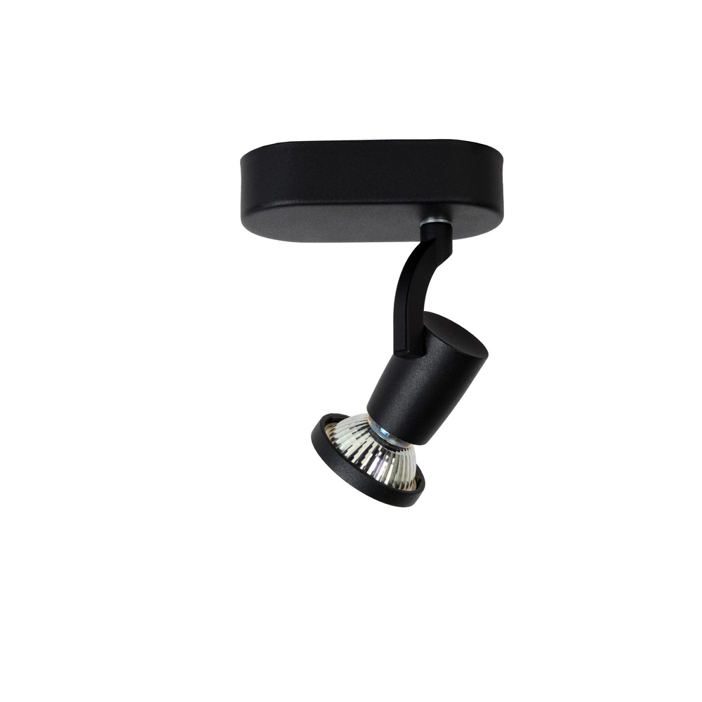 Plafondlampje Jaster-Led zwart Lucide 5411212114679