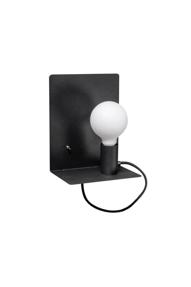 Wandlamp Magneto zwart met USB-aansluiting Wandlamp Magneto zwart met USB-aansluiting