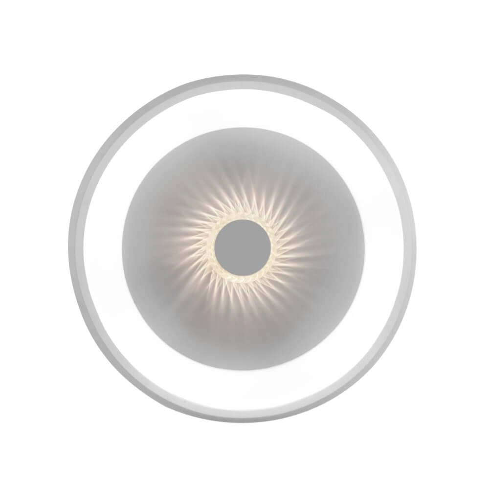 Ronde plafondlamp Vertigo wit Ø 46,5cm Just Light 4043689994709