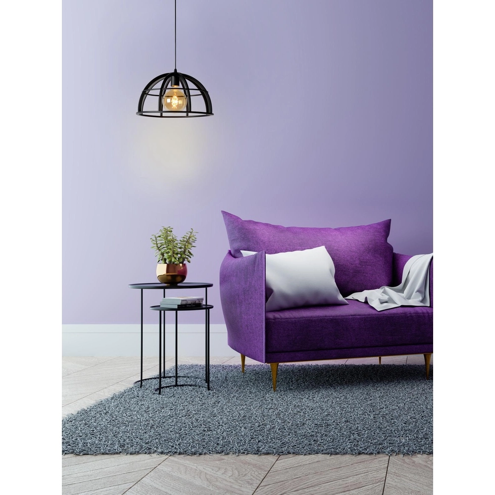 Hanglamp Dikra industrieel zwart Lucide 5411212761002