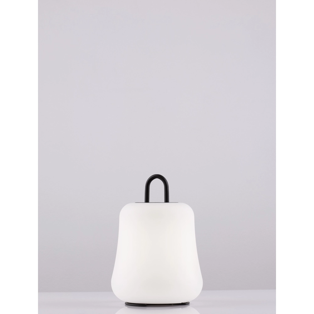 Tafellamp Jigra oplaadbaar antraciet met wit Lyora 5212017434883