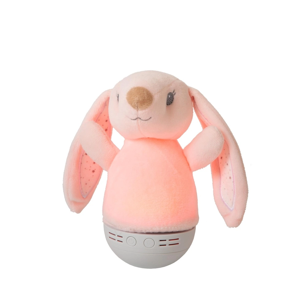 Nachtlampje Dolly op batterij met muziekfunctie - roze Lucide 5411212771476