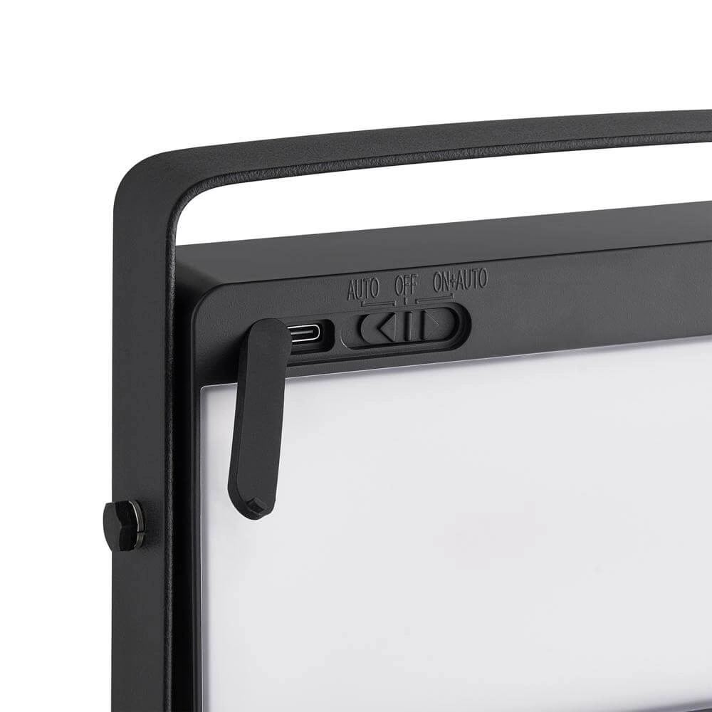 Staande tuinlamp Saulio solar zwart Nordlux 5704924023484