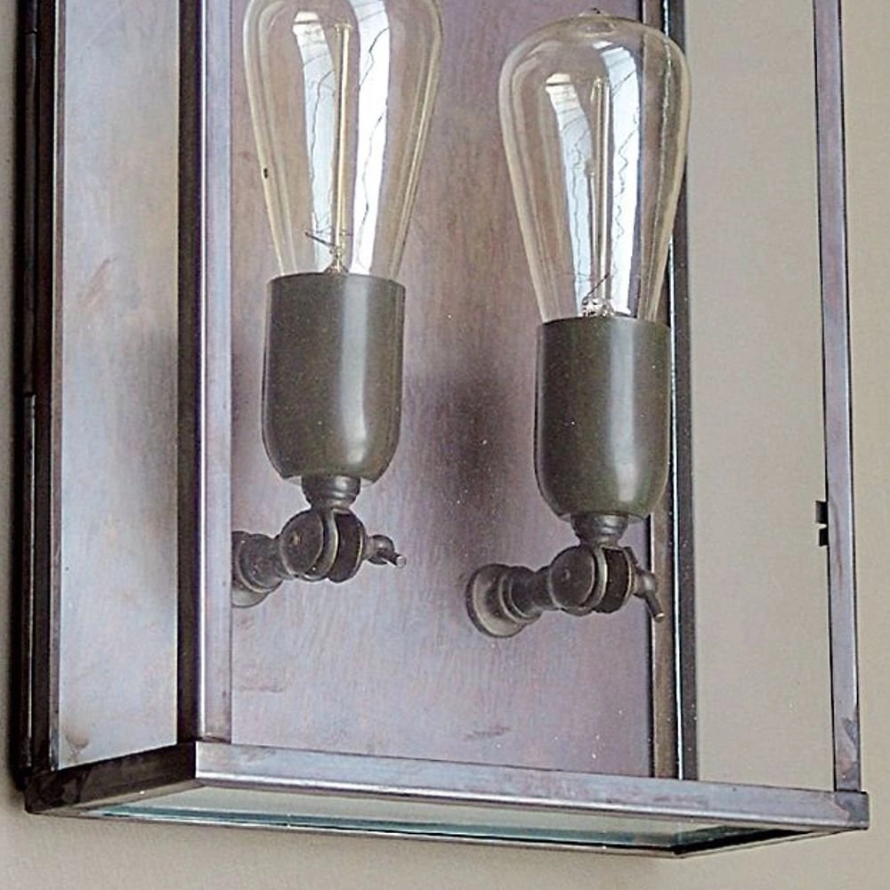 Authentieke buitenlamp Vitrine 2L Large wandlamp Authentage 8716803505421