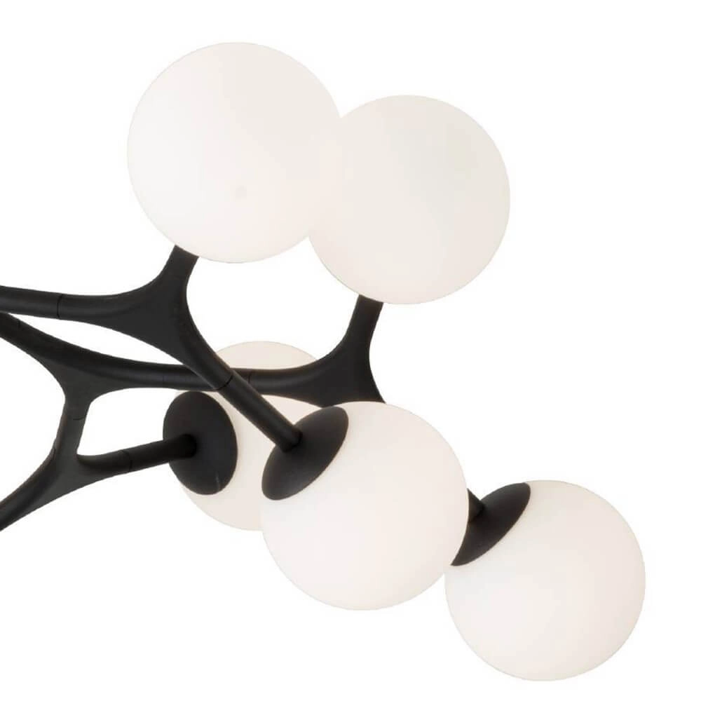 Design plafondlamp Maragall 12-lichts zwart Stars of Light 9002759395292