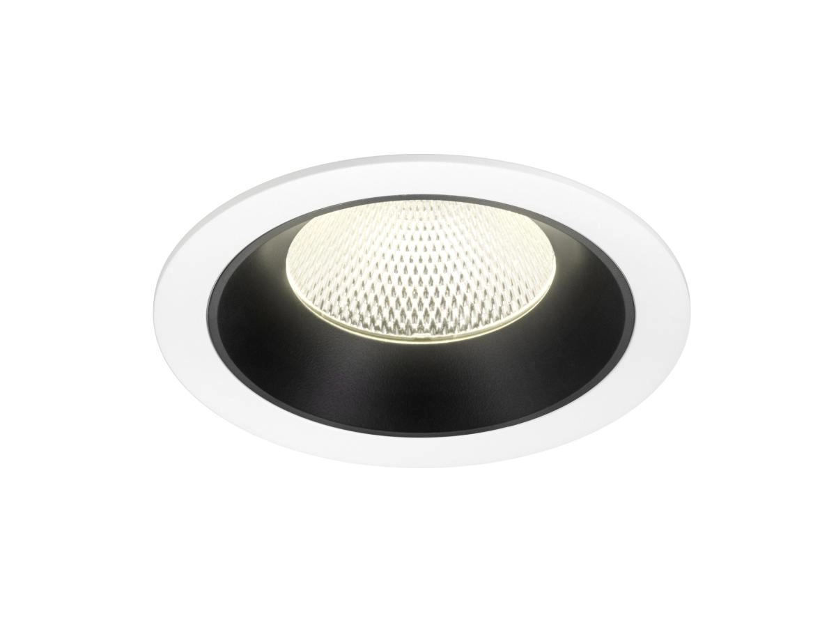 Inbouwspot Numinos XL wit/zwart 4000K - 40gr