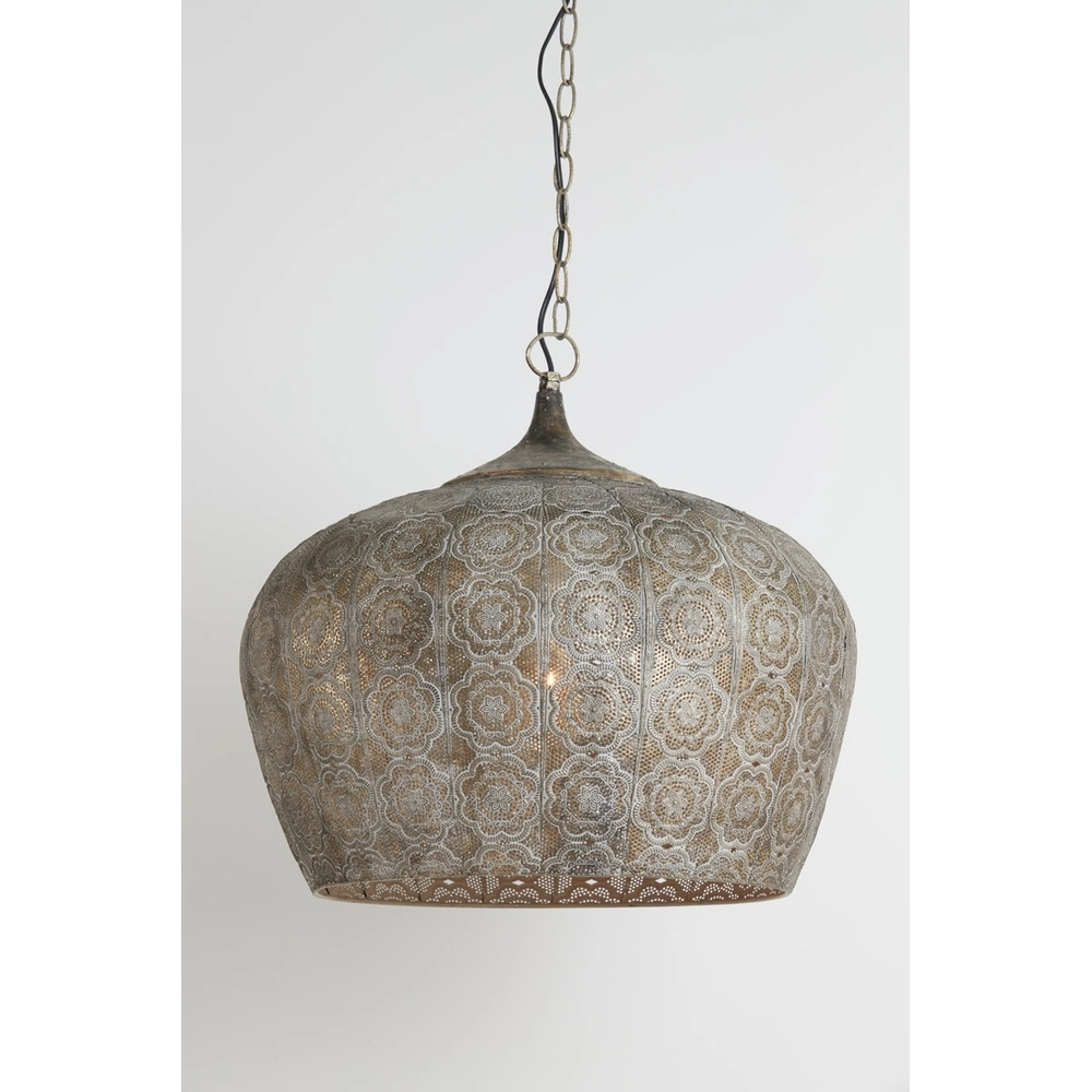 Hanglamp Emine Ø 51,5cm bruin Light & Living 8717807195359