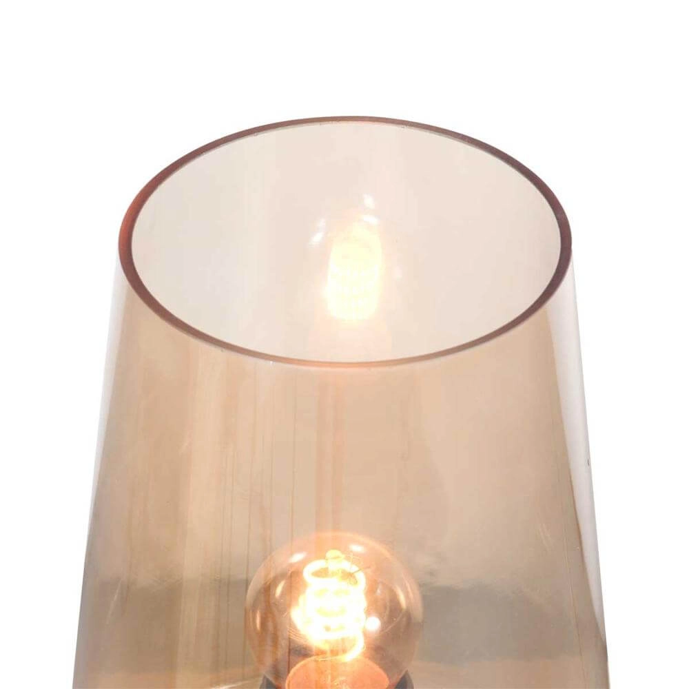 Strakke tafellamp Ancilla rond goud Steinhauer 8712746171068