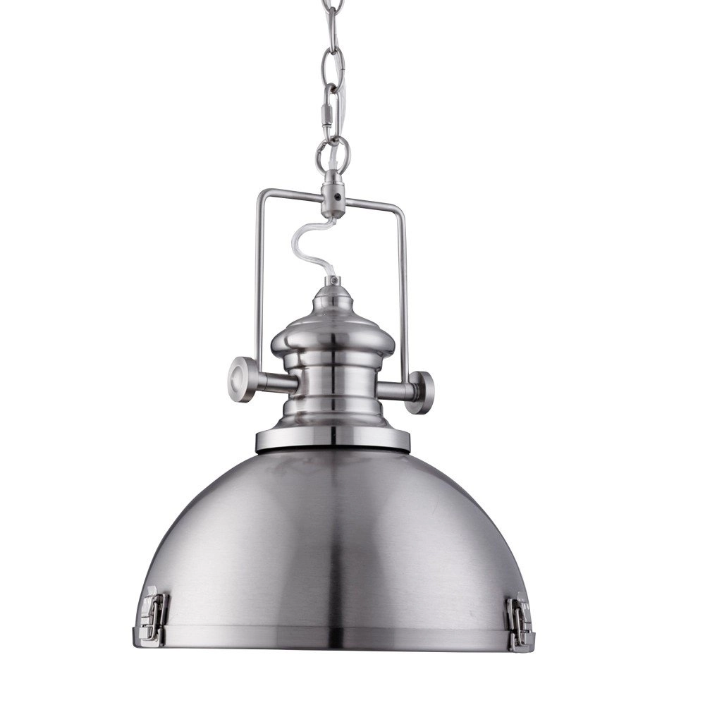 Hanglamp Industrial Pendants Ø 31cm zilver mat