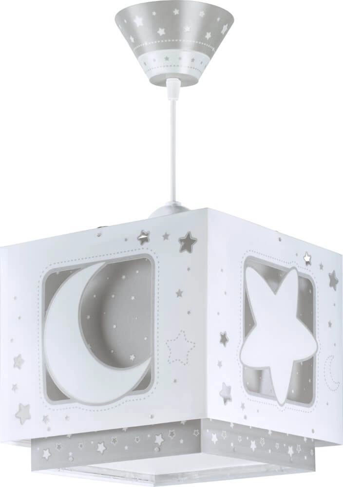 Kinderkamer hanglamp Moonlight grijs