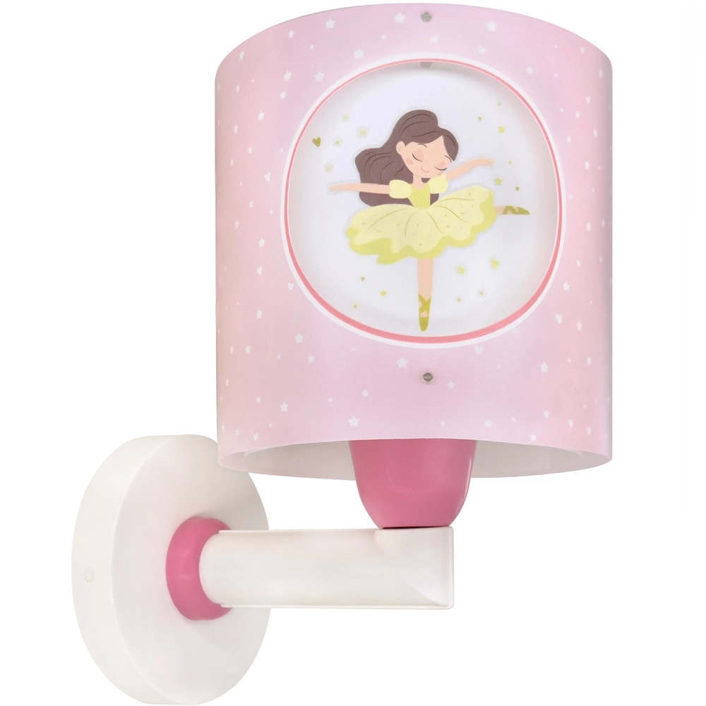 Wandlamp Princess Dance roze glow in the dark Dalber 8420406609195