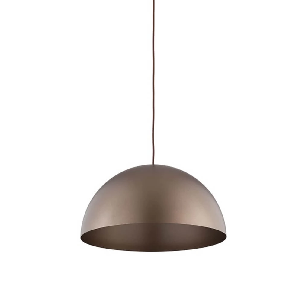 Hanglamp Hemisphere Super L chocolade bruin