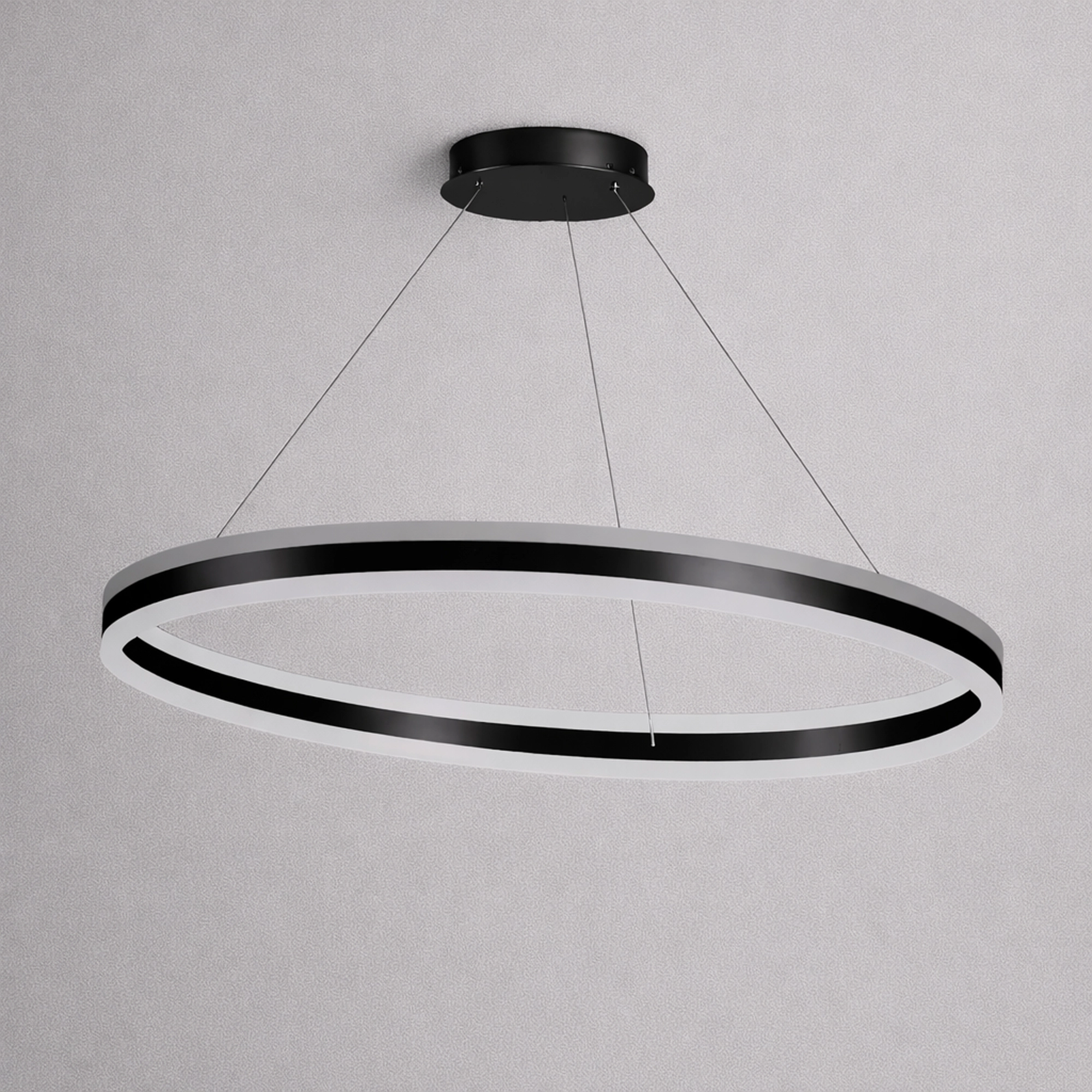 Design hanglamp Ada Ø 100cm zwart Lyora 5053423315478