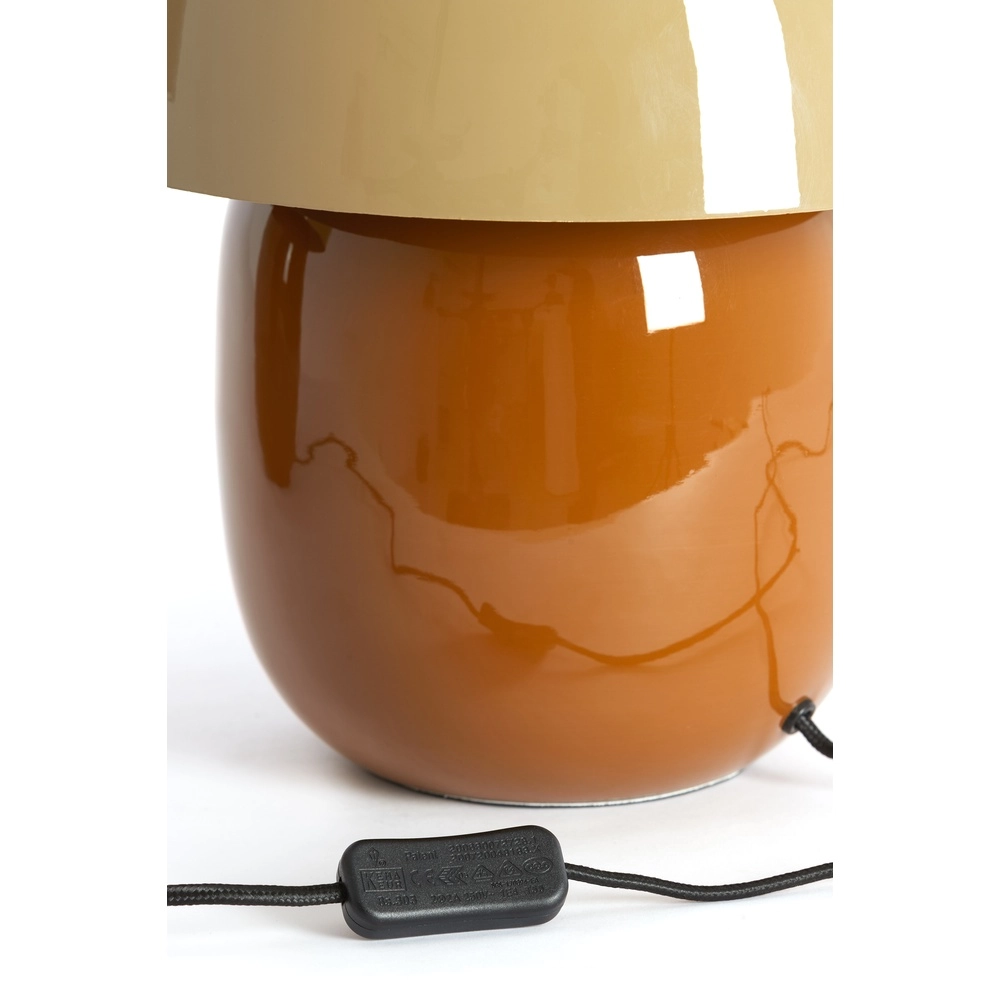 Slaapkamer tafellamp Mimosa Glazend zand Light & Living 8717807816308