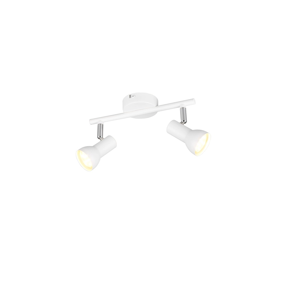Plafondlamp Cantar wit 2-lichts