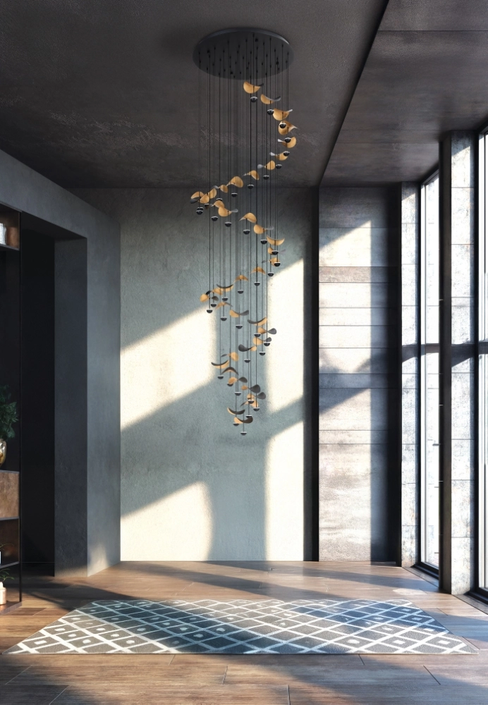 Vide hanglamp Dracera Ø 82cm Stars of Light 9008606344192