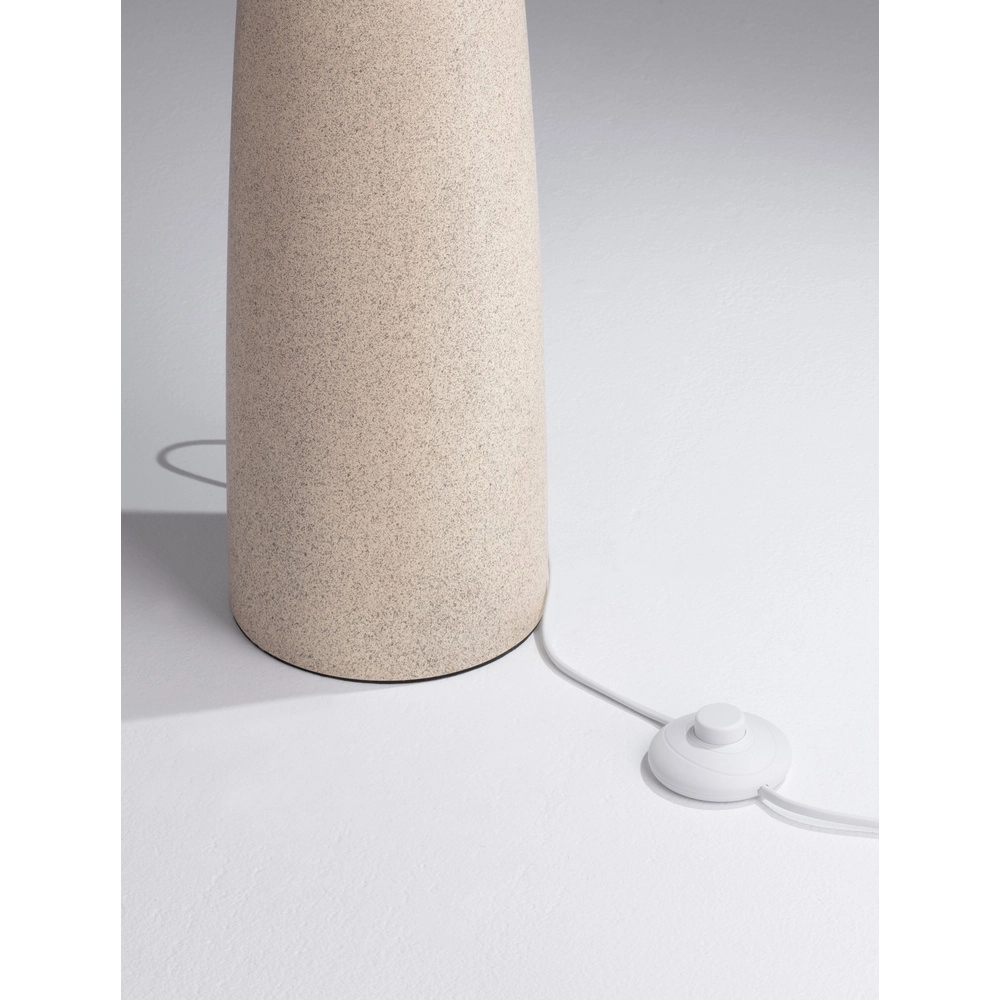 Vloerlamp Mizu crème met witte kap Lyora 5212017468918