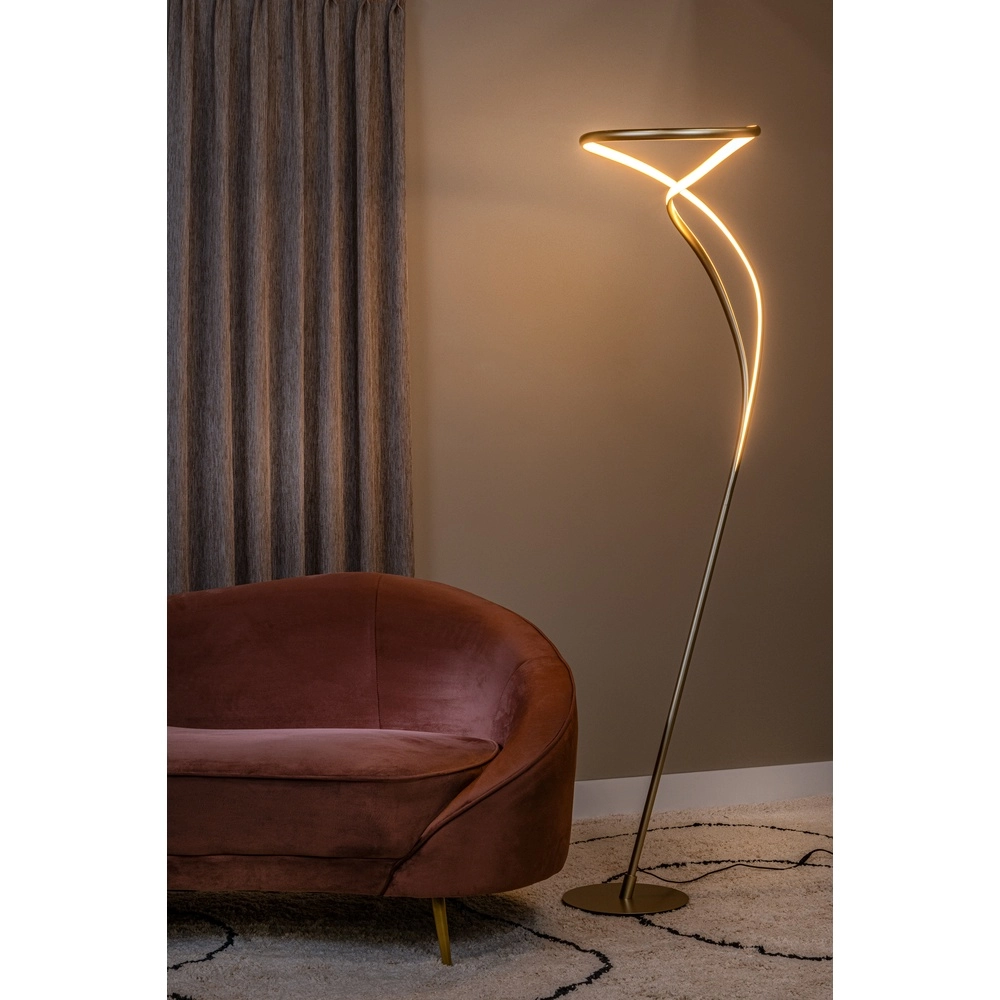 Vloerlamp Sardana design goud Premium by Lucide 5411212560261