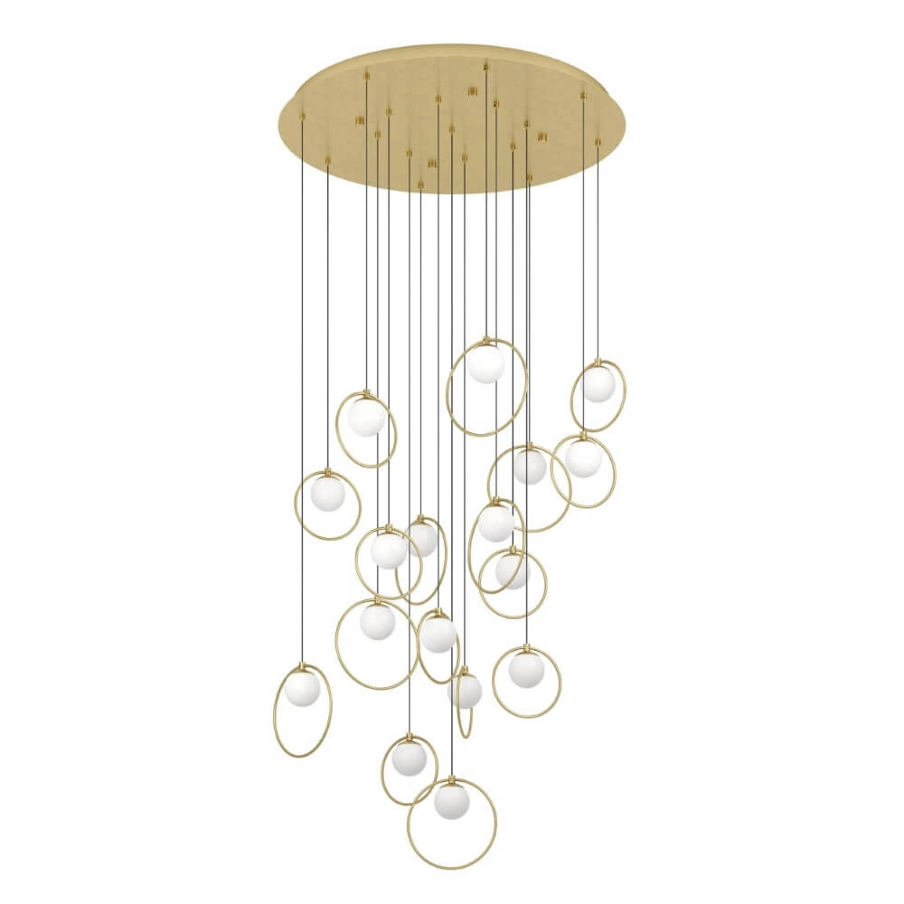 Gouden hanglamp Portocolom Ø 78cm Gouden hanglamp Portocolom Ø 78cm