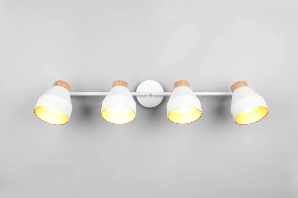 Design plafondlamp 4-lichts Valentin wit Trio 4017807637441