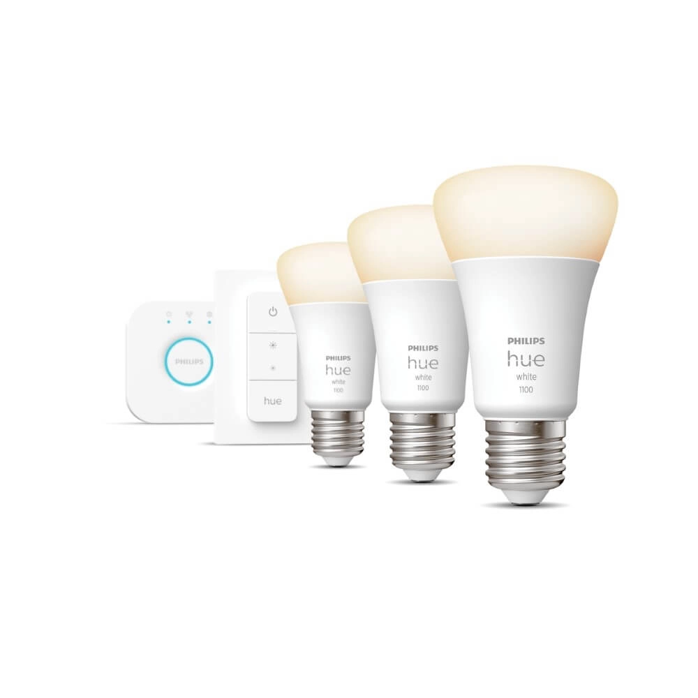Hue Starterpack - E27 - 10W - White set van 3 Philips 8719514289130