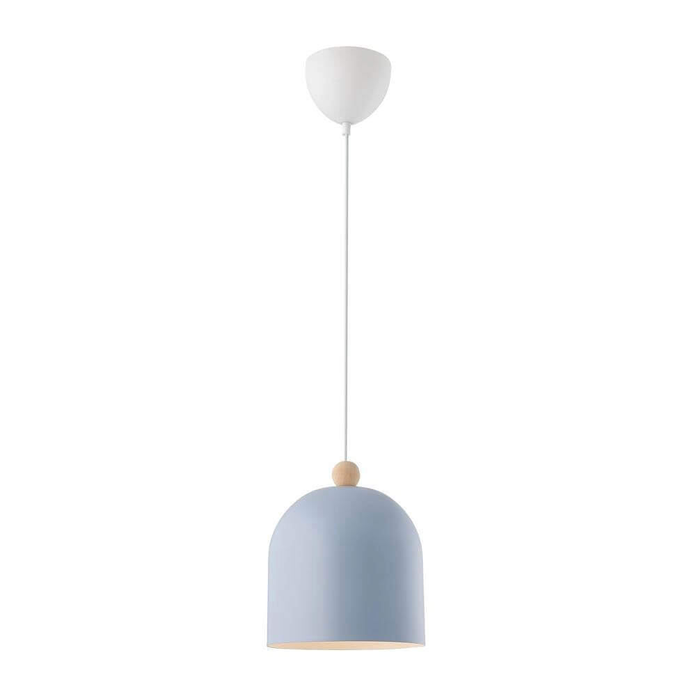 Blauwe hanglamp Gaston strak design