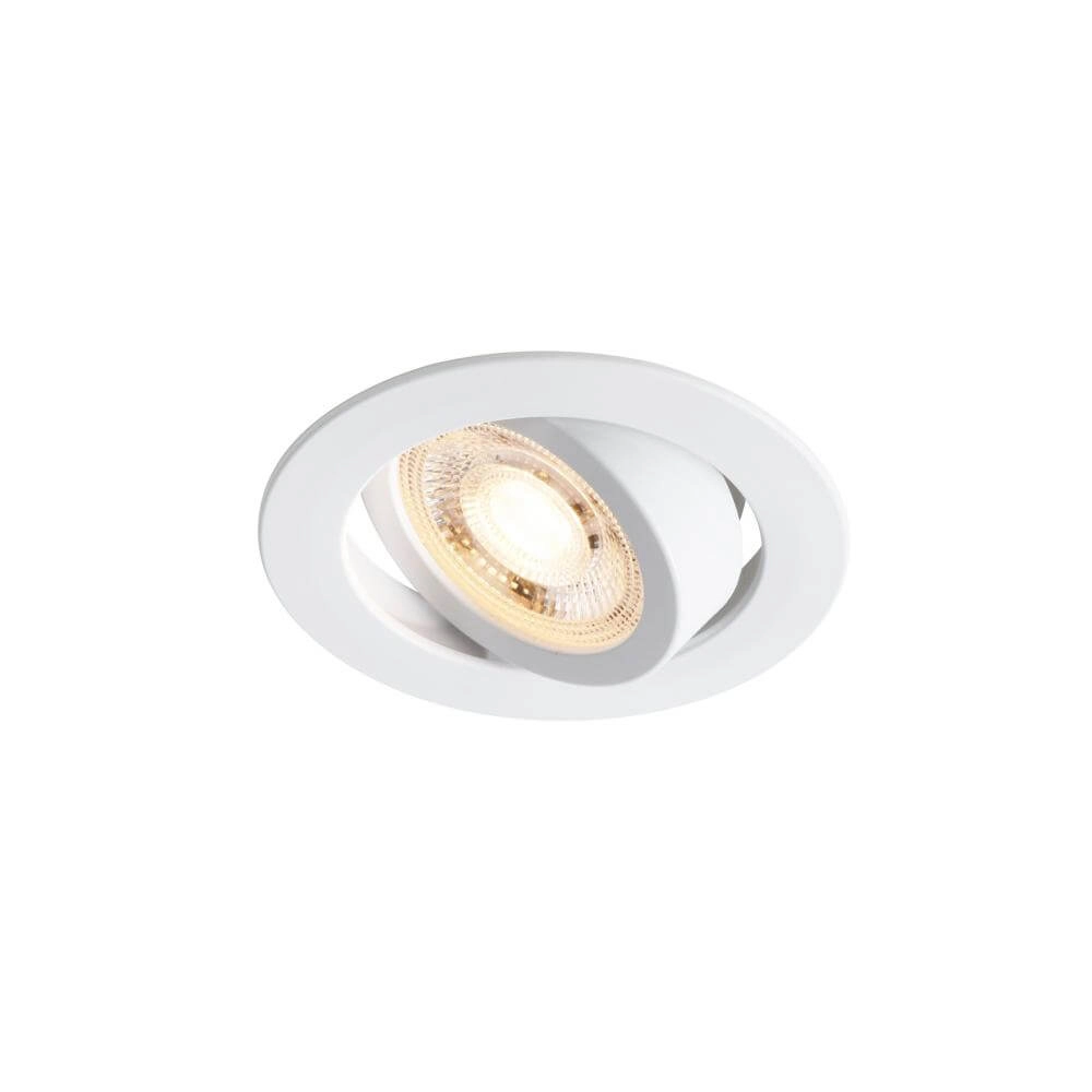 Witte inbouwspot Monolo Ø 8,2cm Nordlux 5704924023170