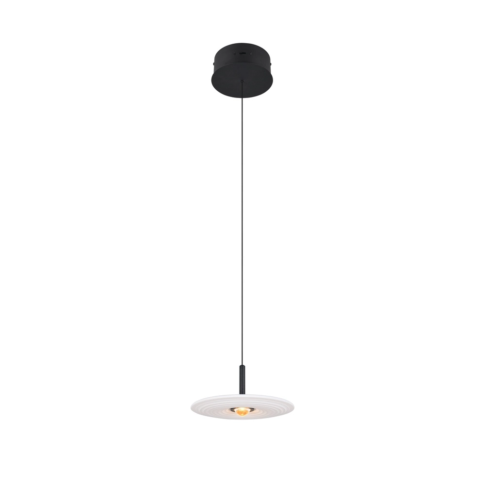 Design hanglamp Sirena wit glas