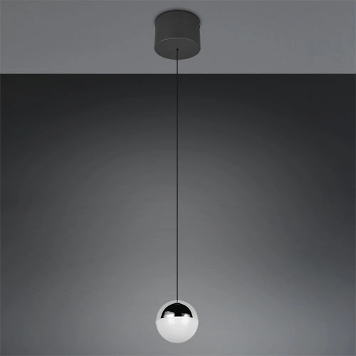 Hanglamp Senta chroom Trio 4017807685800