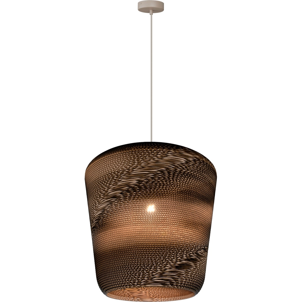 Zand hanglamp Carta Moody Ø 54cm Think Paper kap Masterlight 8718121419923