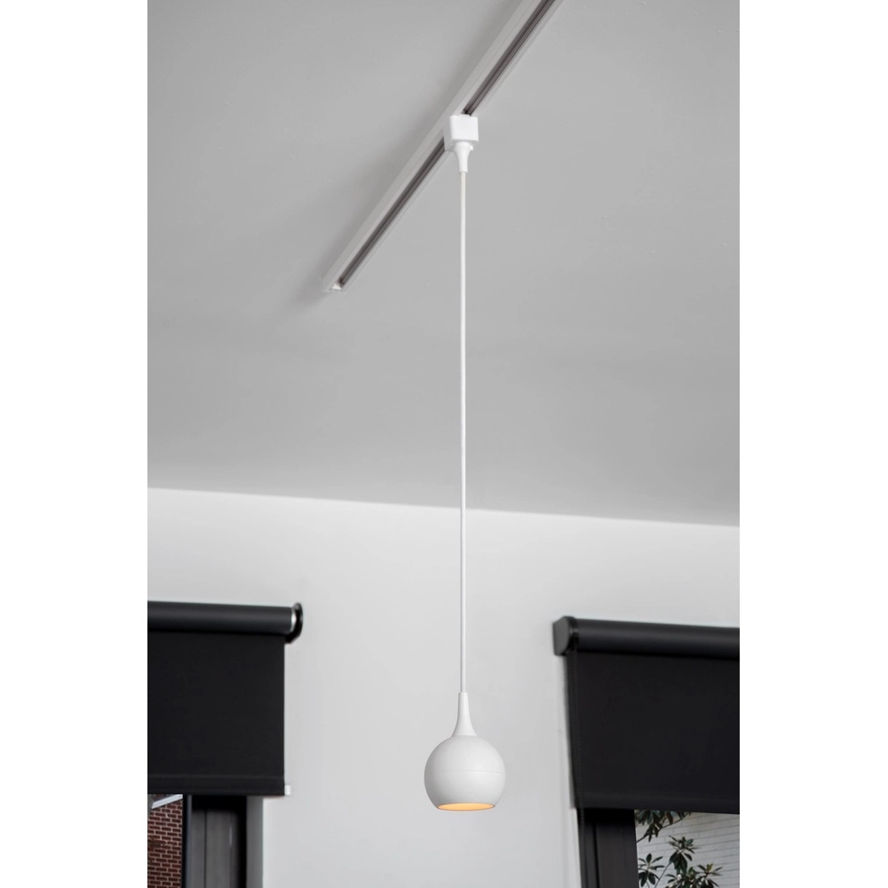 Rail hanglamp Track Favori 1-fase wit Lucide 5411212093882