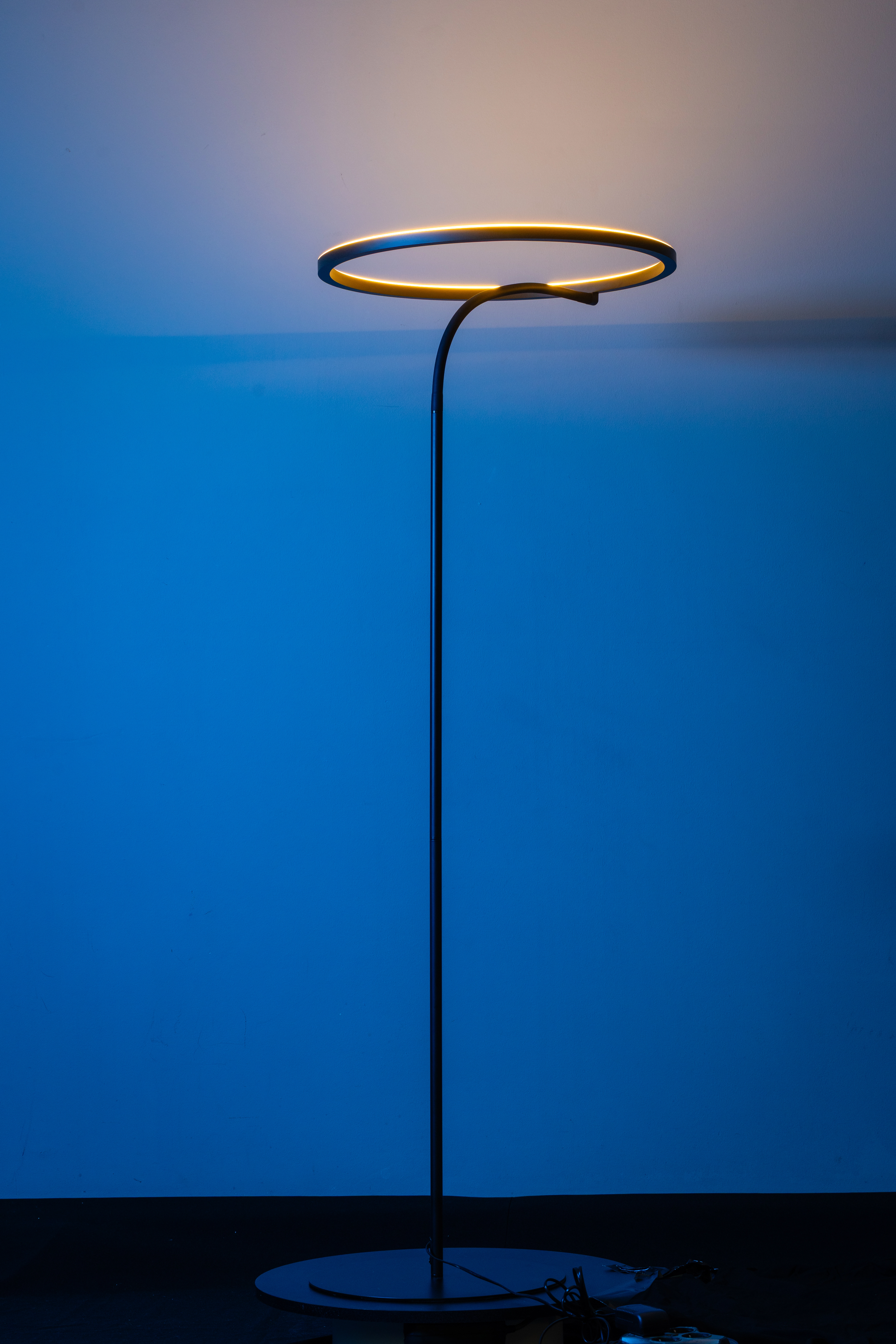 Design vloerlamp Iris led - zwart ETH 8720195310150