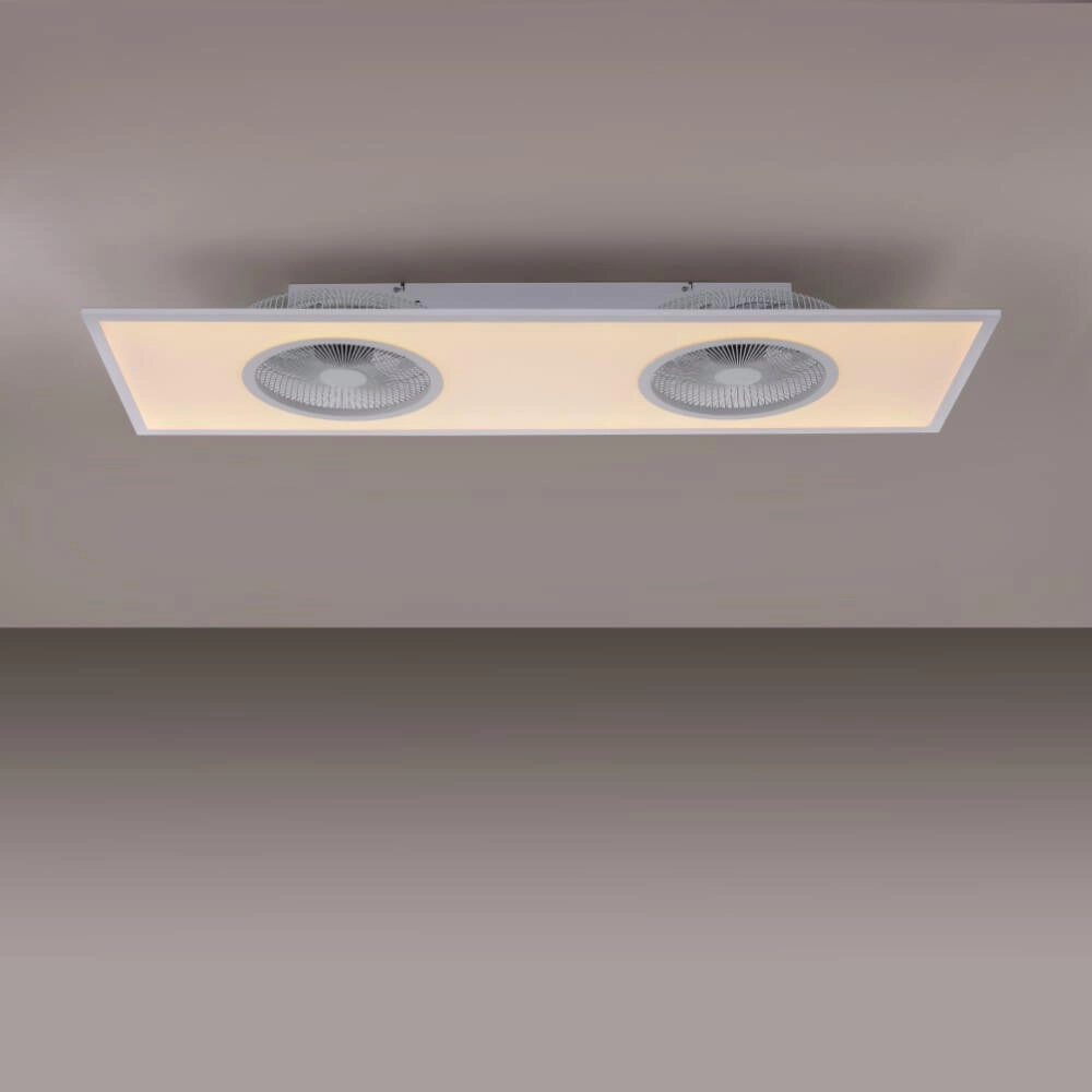 Plafondventilator lamp Flat-Air 120cm 2700-5000K wit Paul Neuhaus 4043689975920