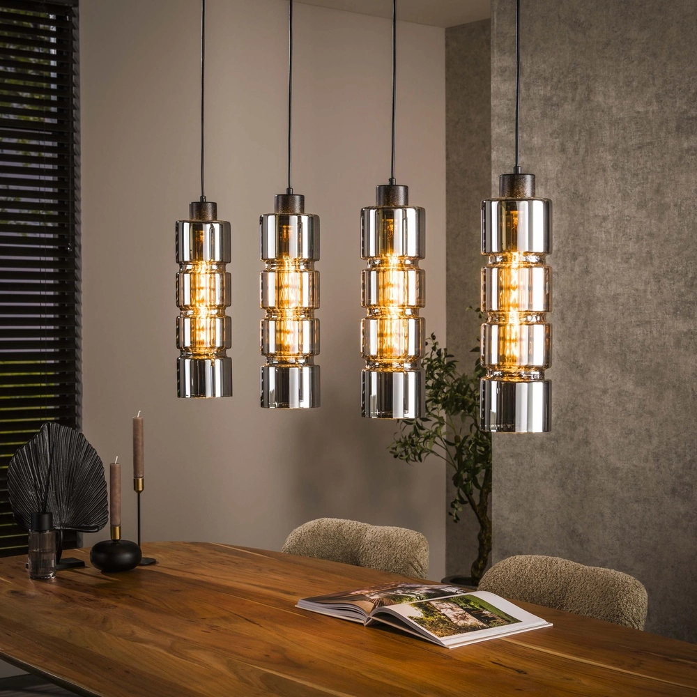 Cilinder hanglamp Cylinder 4-lichts - Ø 12cm