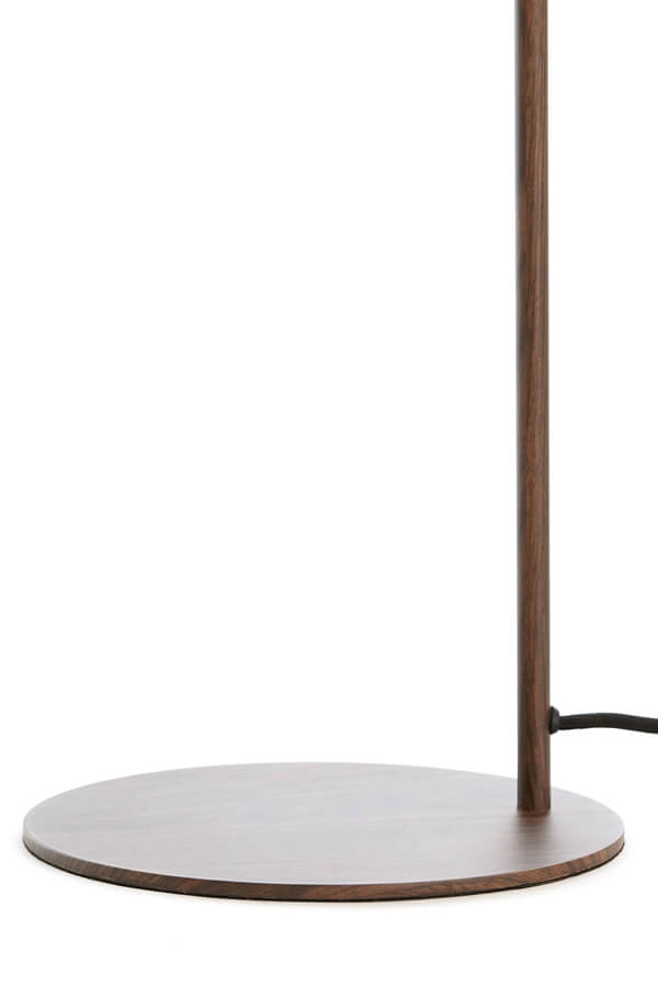 Japandi tafellamp Donio donkere  hout print Light & Living 8717807759582