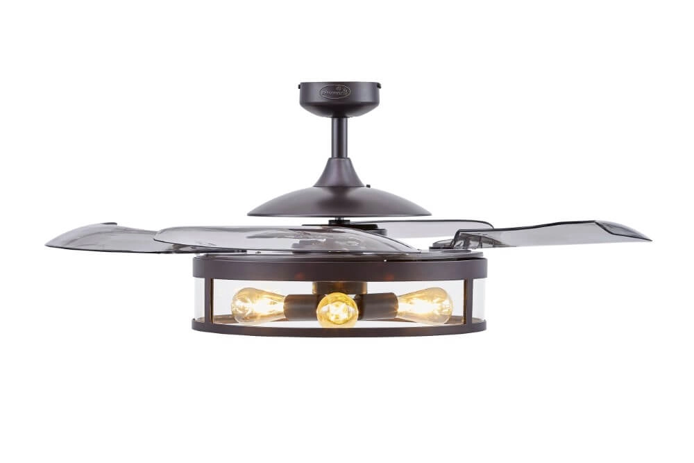 Zwarte plafondventilator Fanway Classic Ø 122cm Beacon 9333509119395