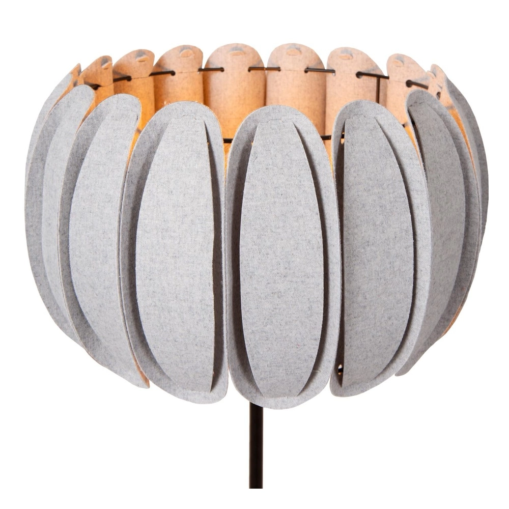 Vloerlamp Spencer grijs Lucide 5411212343758
