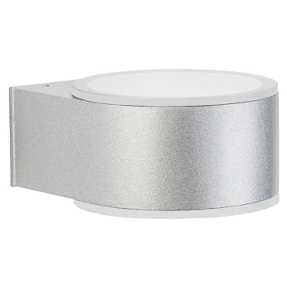 Buitenlamp boven en onder Curl 10cm - grijs Buitenlamp boven en onder Curl 10cm - grijs