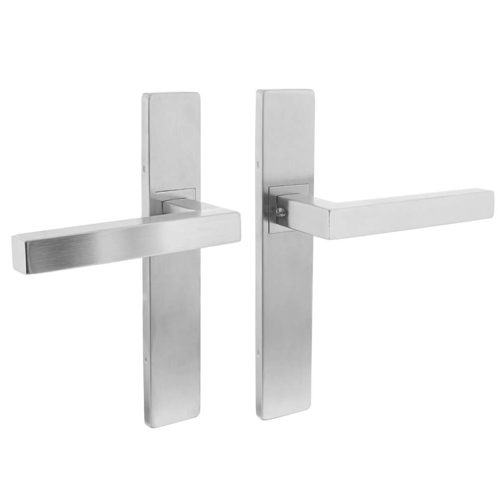 Deurklink Vierkant rechthoekig RVS Deurklink Vierkant rechthoekig RVS