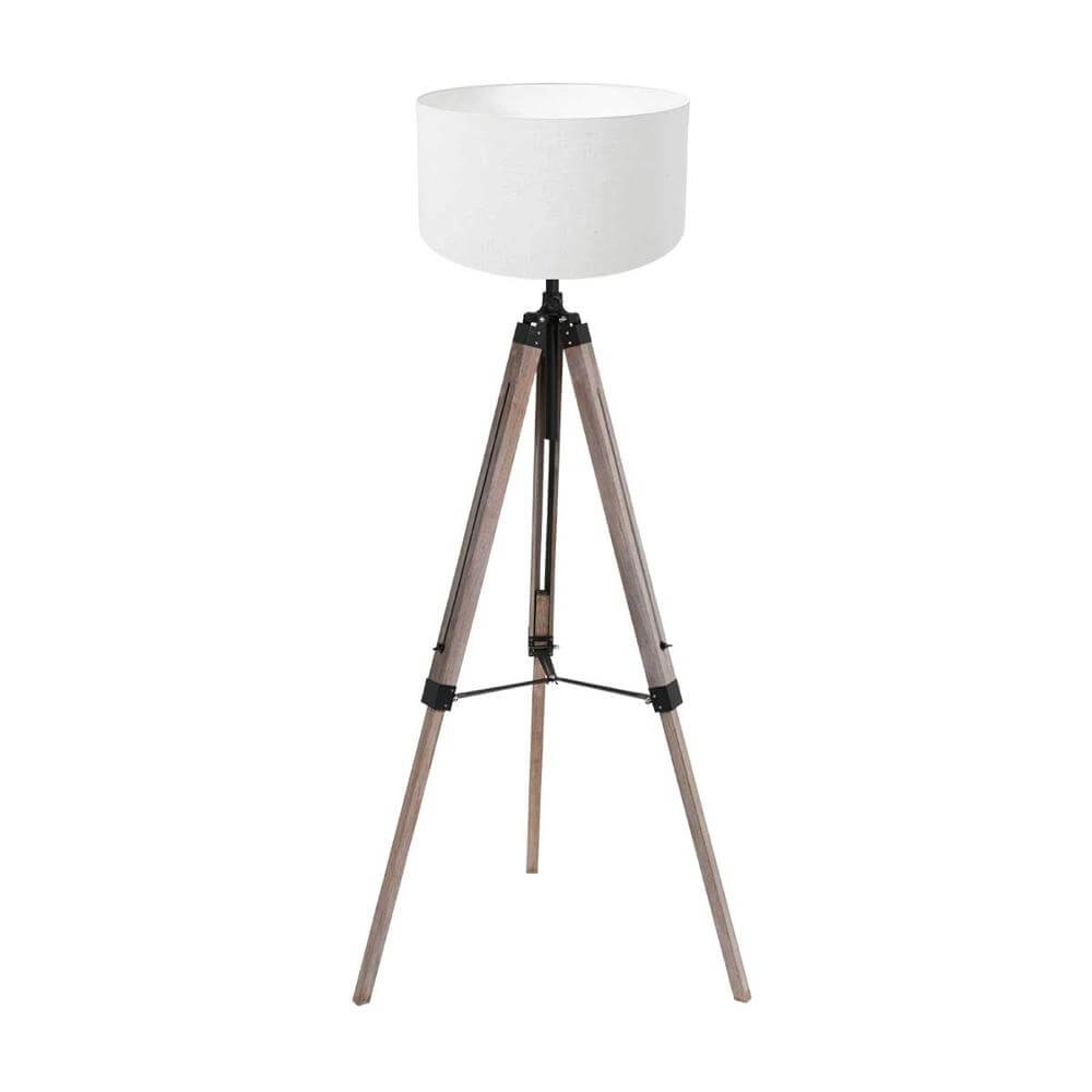 Tripod vloerlamp Triek met witte kap Steinhauer 8712746176100