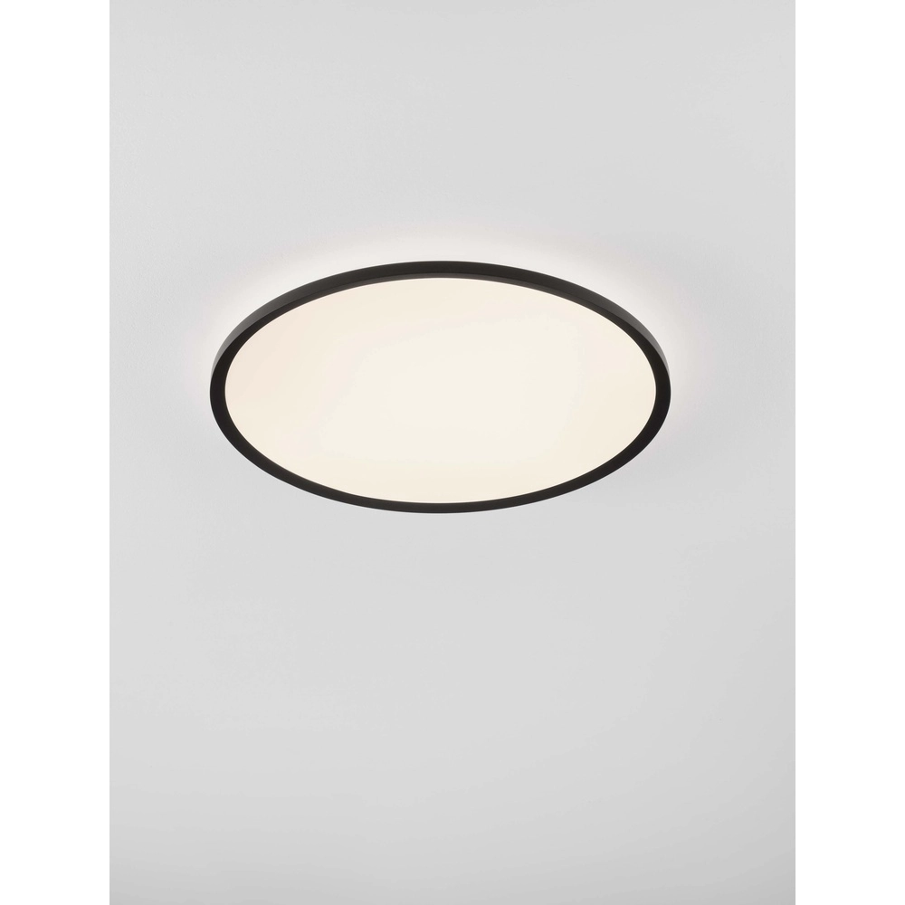 Plafonniere Aoton zwart Ø 60cm Lyora 5212017448736