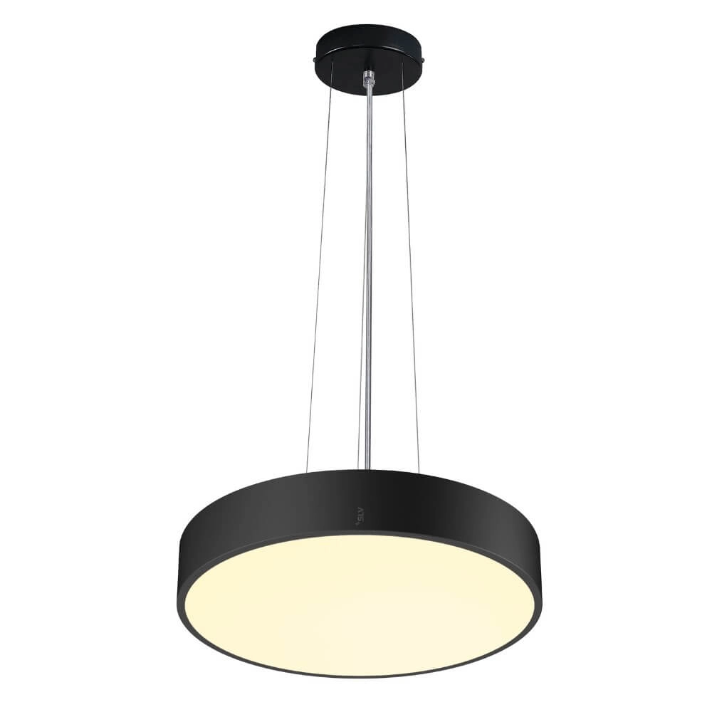 Plafondlamp / Hanglamp Medo Pro 40 zwart - CCT - 80g - Ø 38cm SLV 4024163276931